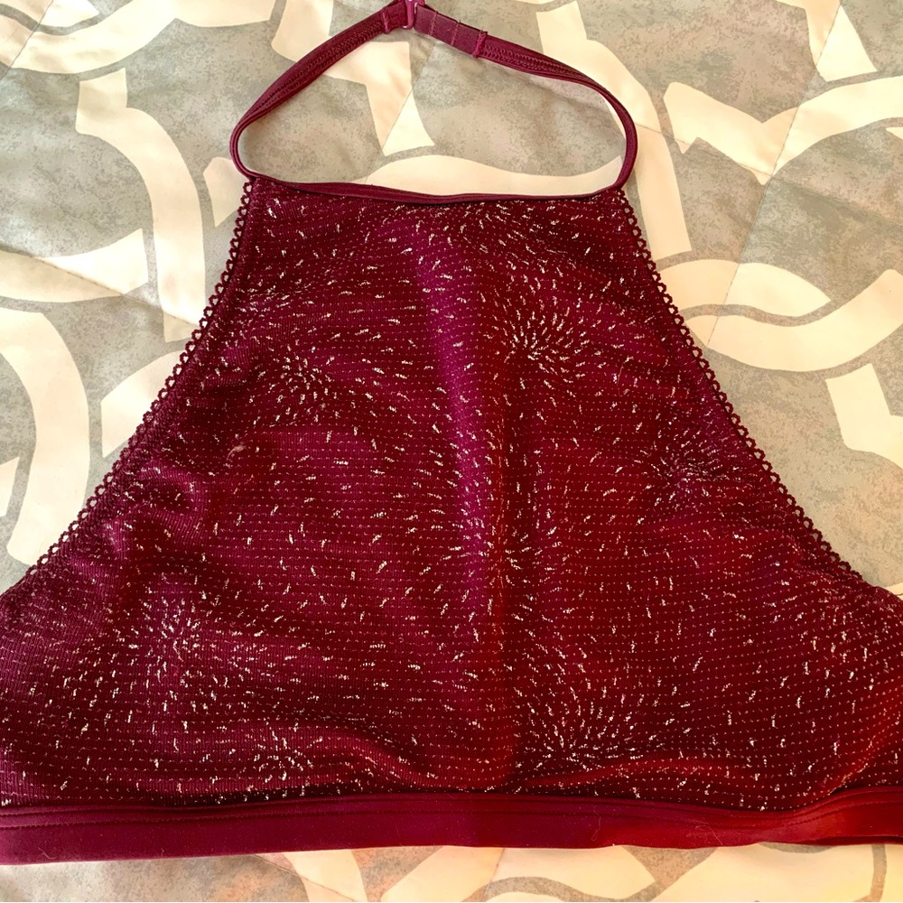 Victoria Secret halter top sparkle M